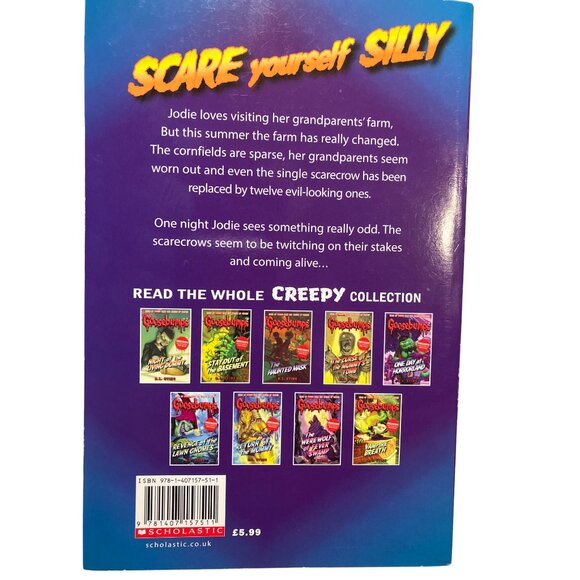 Goosebumps Book "The Scarecrow Walks At Midnight" By R.L. Stine - Picture 8 of 11